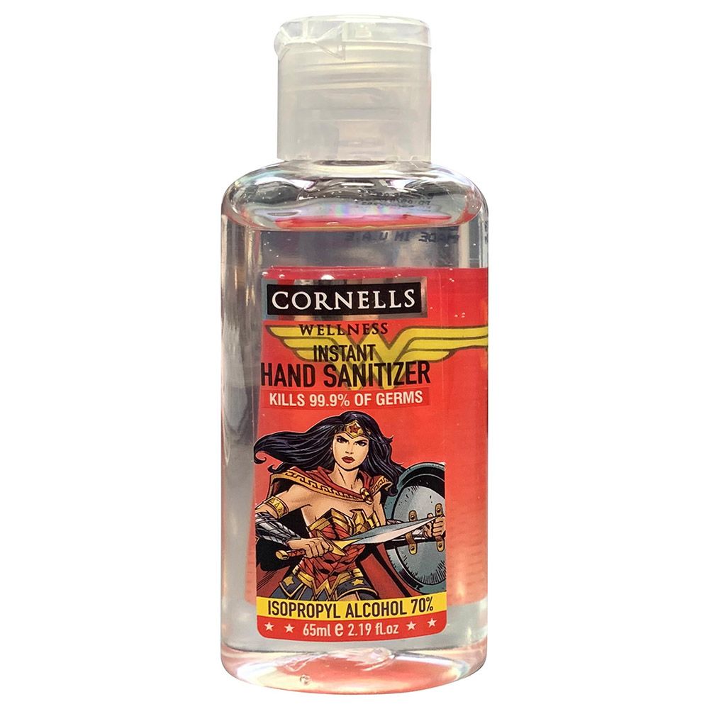 Cornells - Wonder Woman Instant Hand Sanitizer Gel 65ml