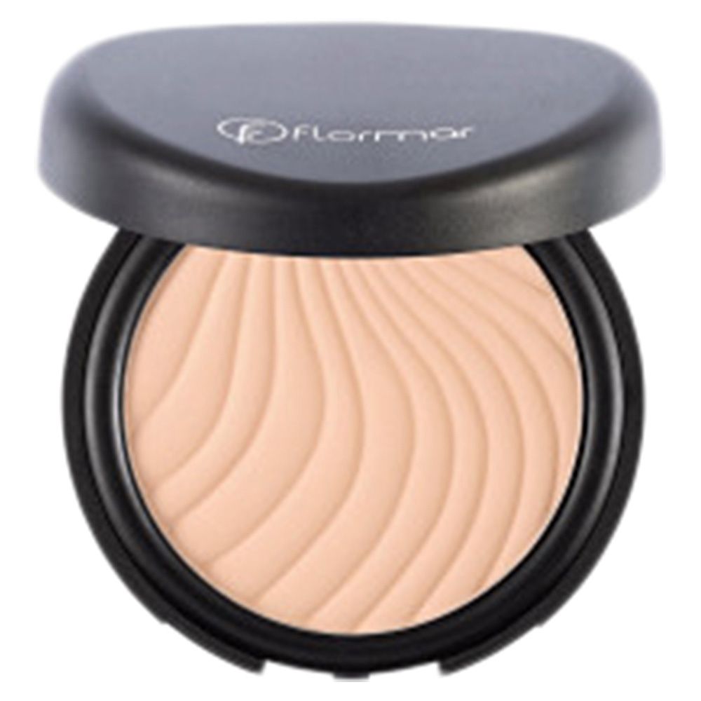 Flormar - Wet & Dry Compact Powder - 07 Caramel Peach