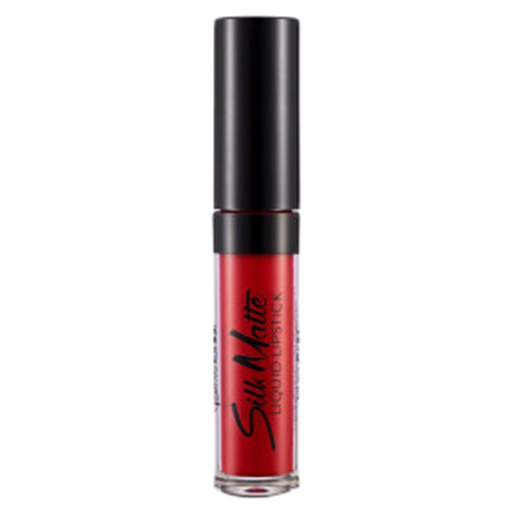 Flormar - Silk Matte Liquid Lipstick - 14 Carnation Red