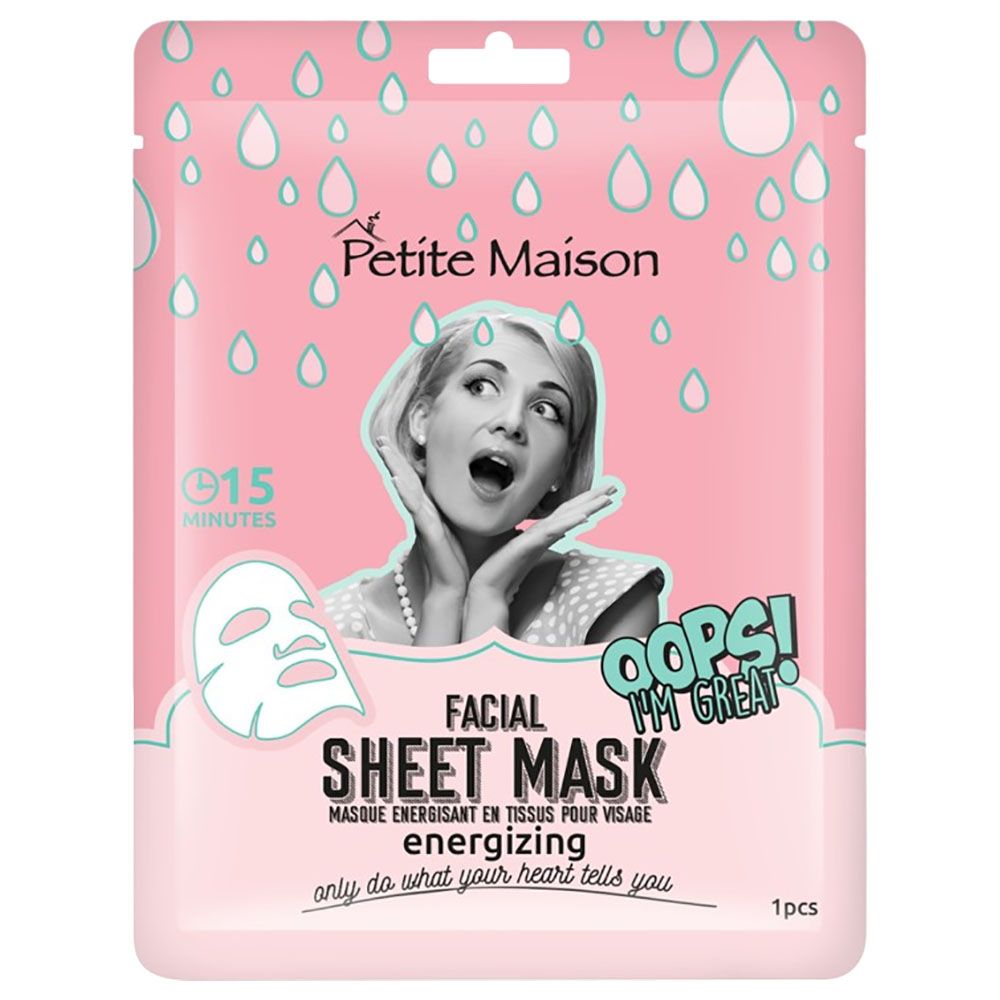 Petite Maison - Energise Sheet Mask 25ml
