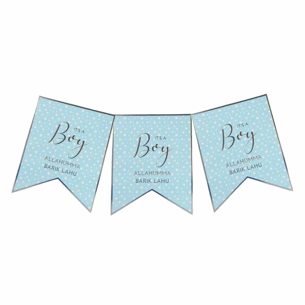 Peacock Supplies - Baby Banner - Boy
