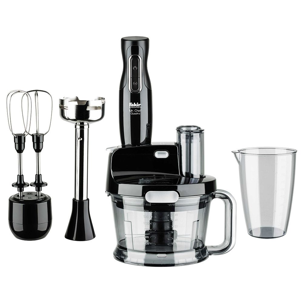 Fakir - Mr Chef Quadro Blender Set - Black/Siyah