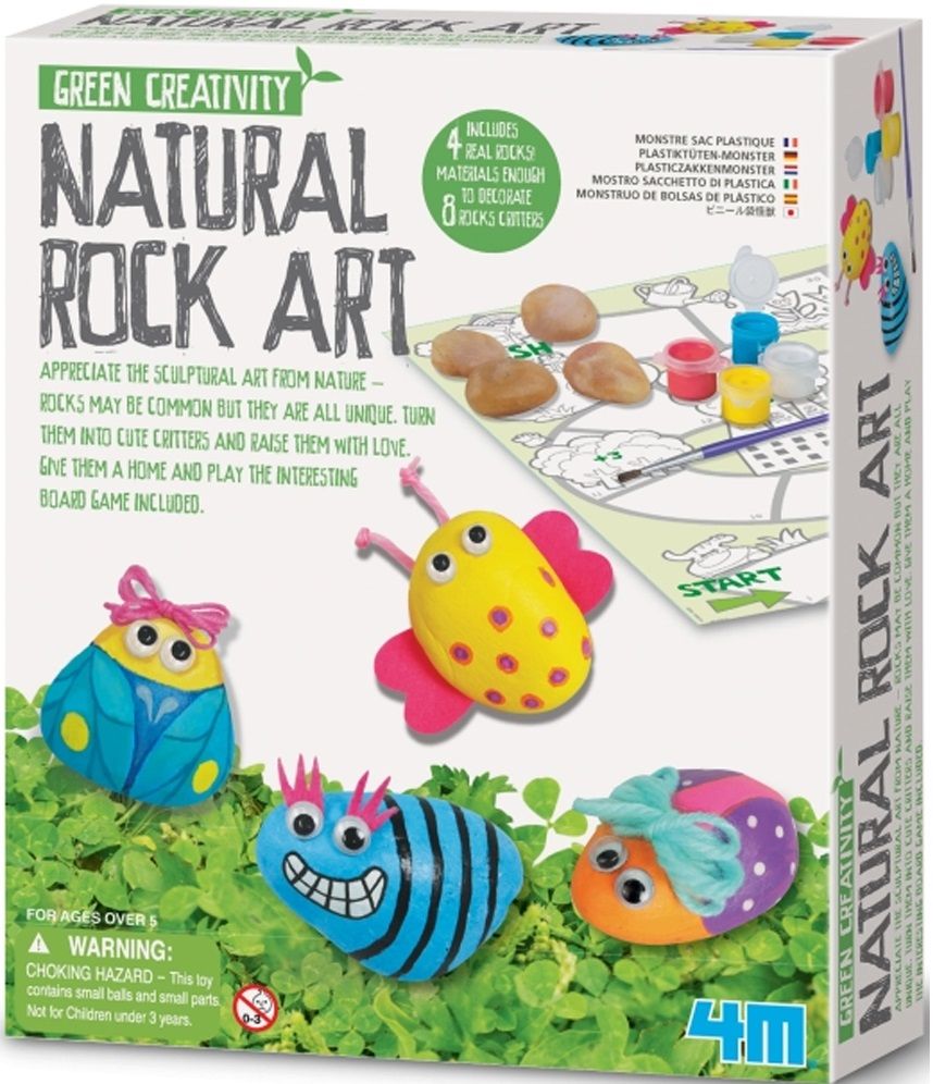 4M Green Creativity - Natural Rock Art