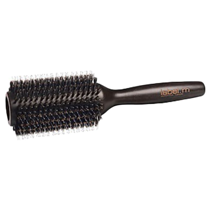 Label M - Wooden Hair Brush - 40mm - Black