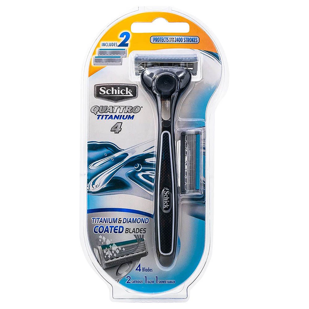 Schick - Quattro Titanium Razor Kit