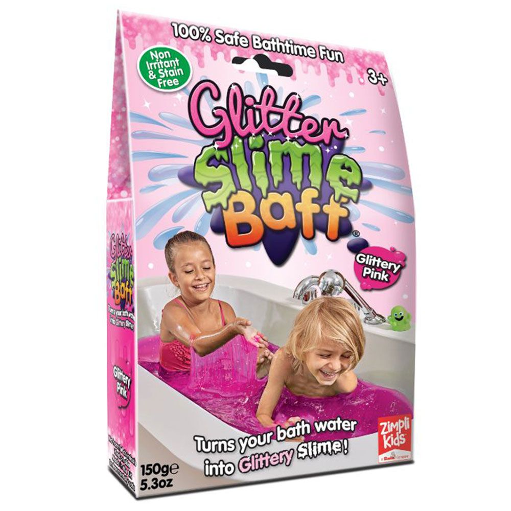 Zimpli Kids - Glitter Slime Baff 150g - Pink