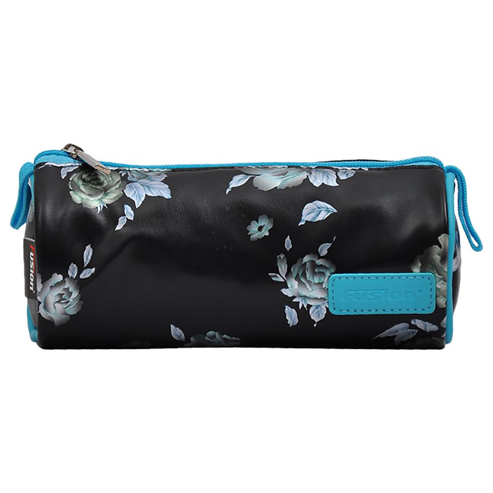 مقلمة بتصميم الأزهار لون أسود من فيوجن