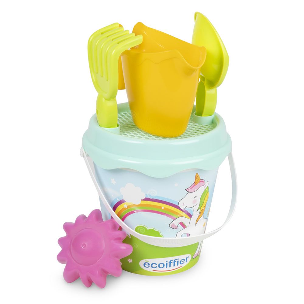 Ecoiffier - Unicorn Design Bucket Set 17cm