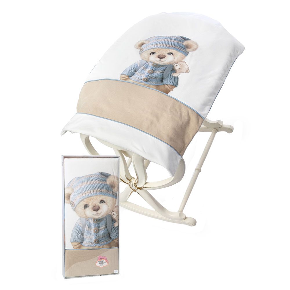 صوفيا - بطانيّة دب - أزرق