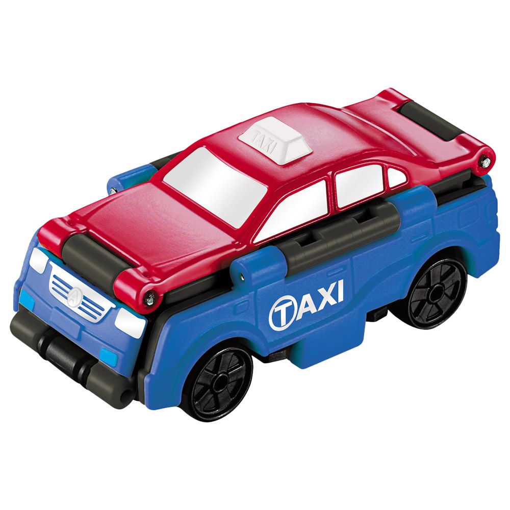 Transracers - 2-In-1 City Vehicle Taxi & Pickup Truck