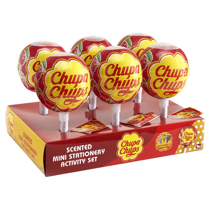 Chupa Chups - Mini Stationery Surprise Lollipop Sets