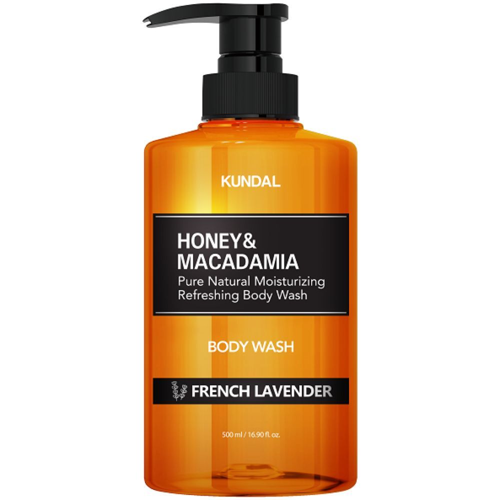 Kundal - Honey & Macadamia Pure Natural Moisturizing Refreshing Body Wash French Lavender 500ml