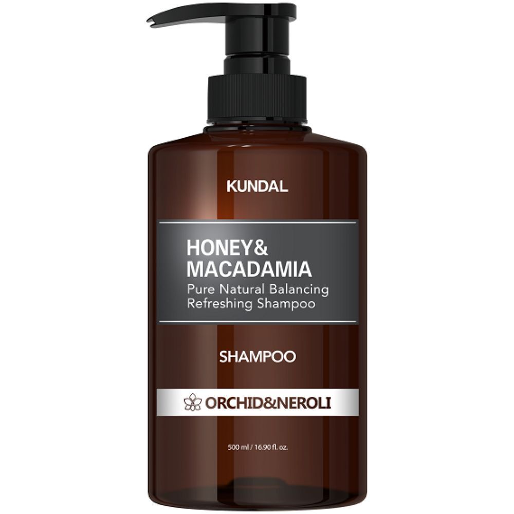 Kundal - Honey & Macadamia Pure Natural Balancing Refreshing Shampoo Orchid & Neroli 500ml