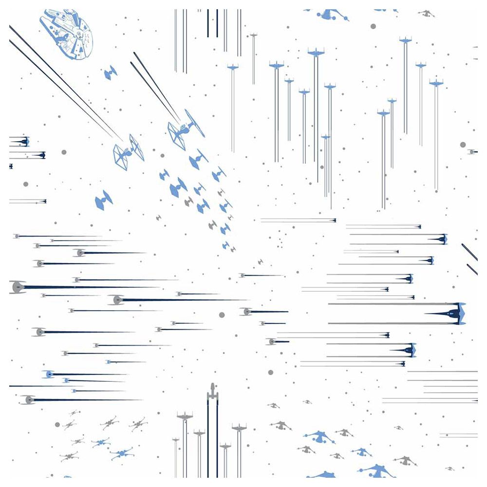 Star Wars - Galactic Battles Wallpaper - Light Blue