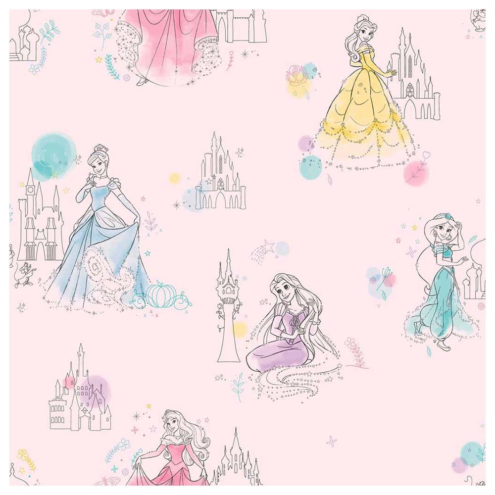 Disney Princess - Pretty Elegant Wallpaper - Violet