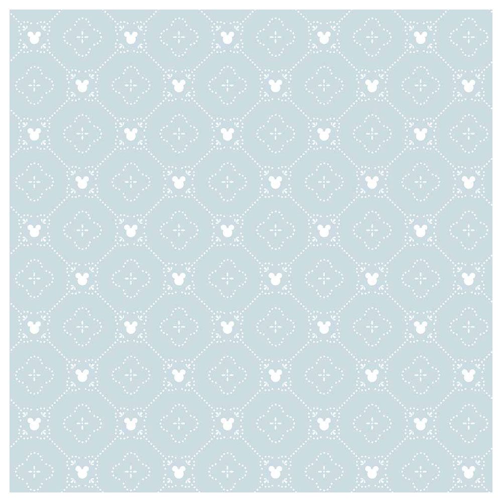 Mickey Mouse - Argyle Wallpaper - Metallic