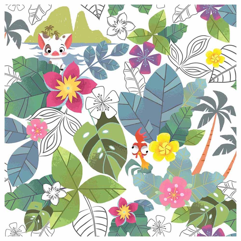 Disney Moana - Jungle Wallpaper - Green