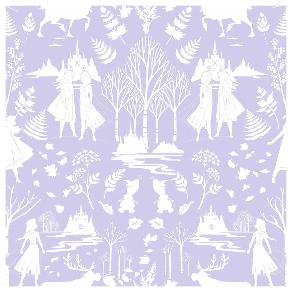Disney Frozen 2 - Nordic Wallpaper - Violet