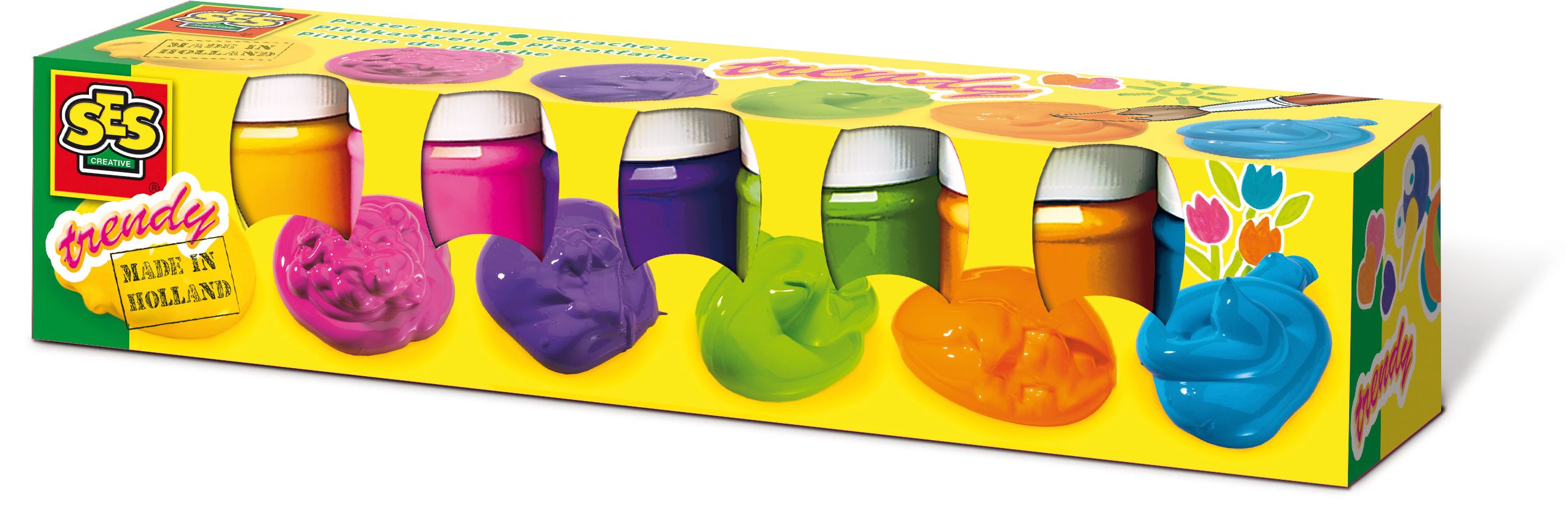 طقم ألوان الملصقات 6 ألوان من ماركة سيس كريتف