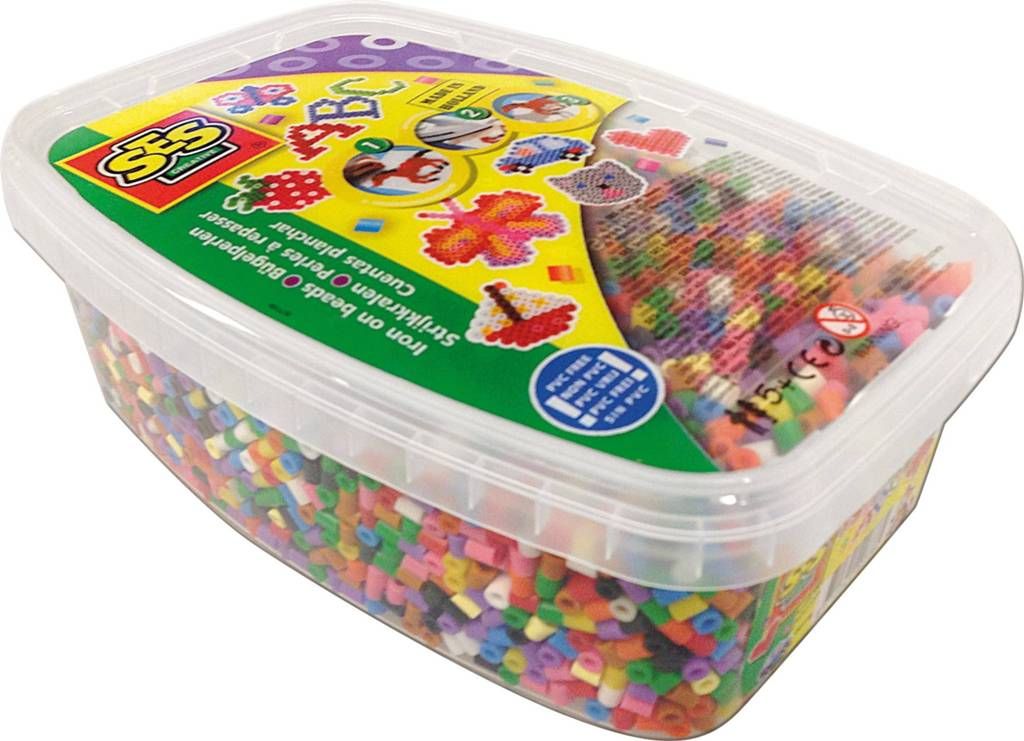 SES Creative - Children's Box of 7000 Mix Basic Iron-on Beads