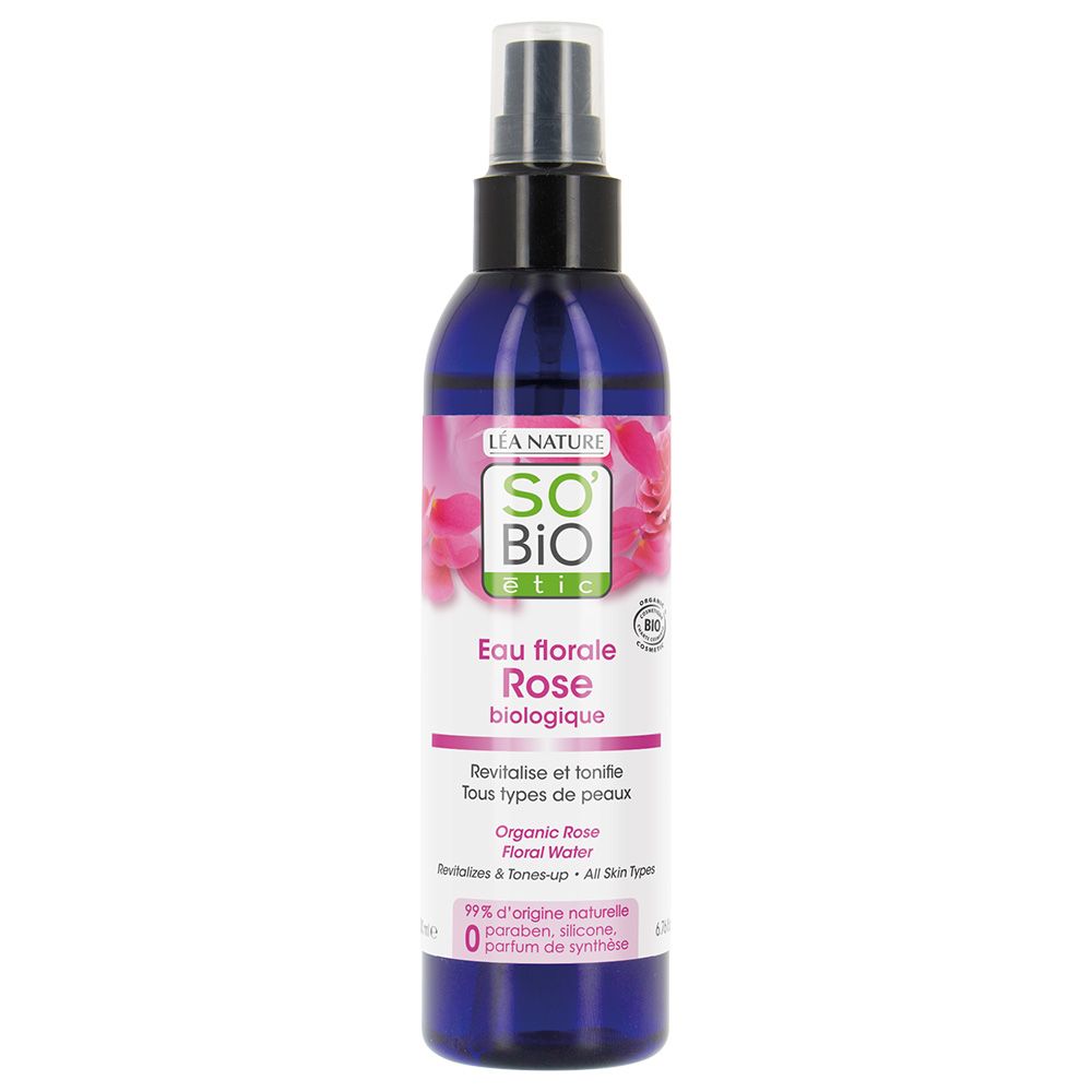 So Bio Organic Floral Water Rose 200ml