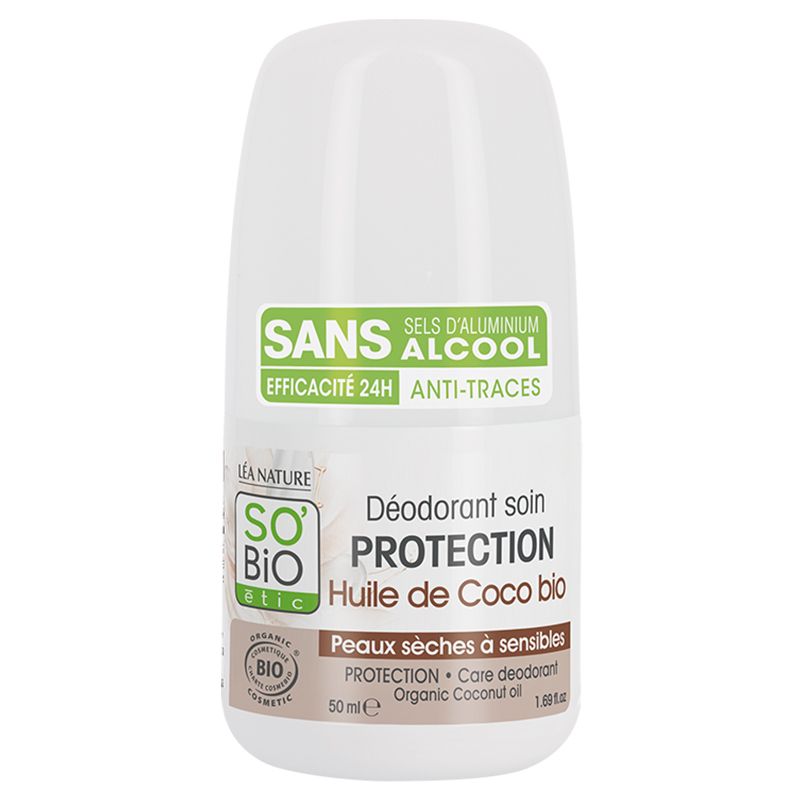 So Bio - Organic Deodorant Roll On - Organic Coconut