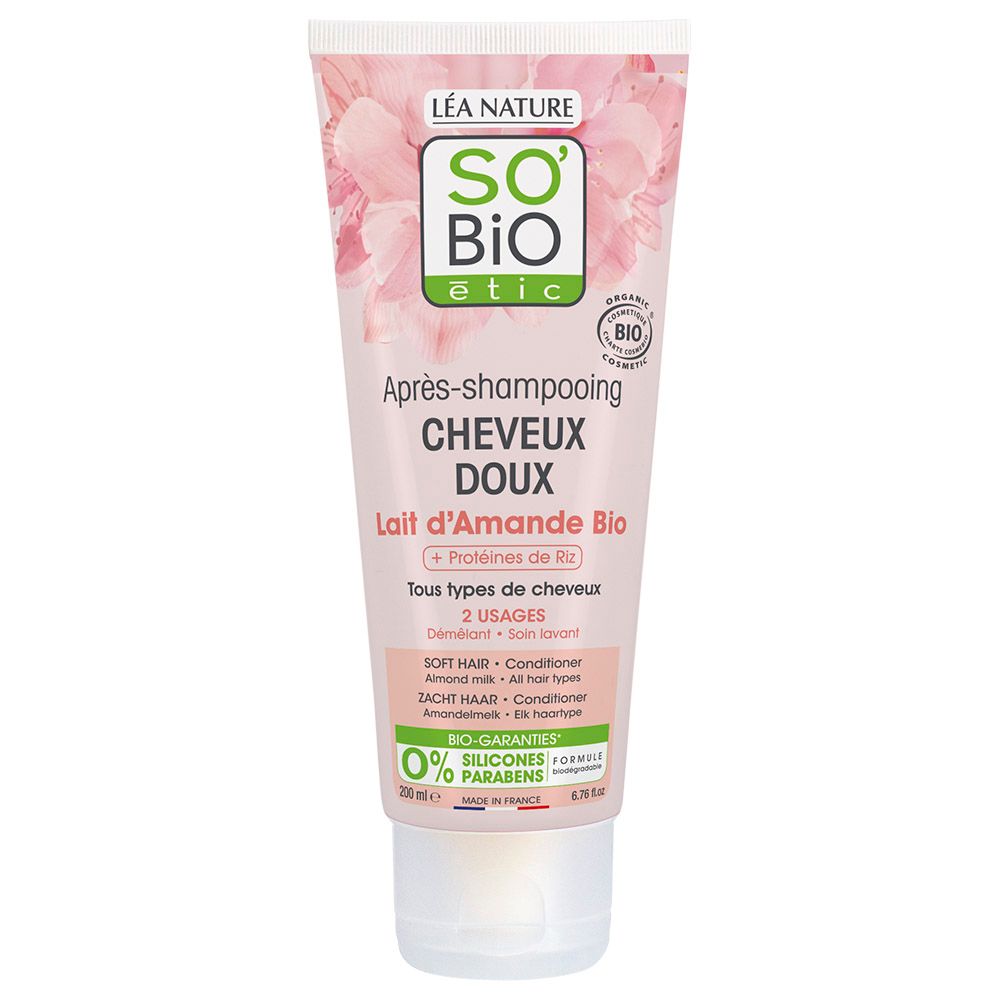 So Bio - Etic Almond Milk Rice Protein Organic Conditioner 200ml