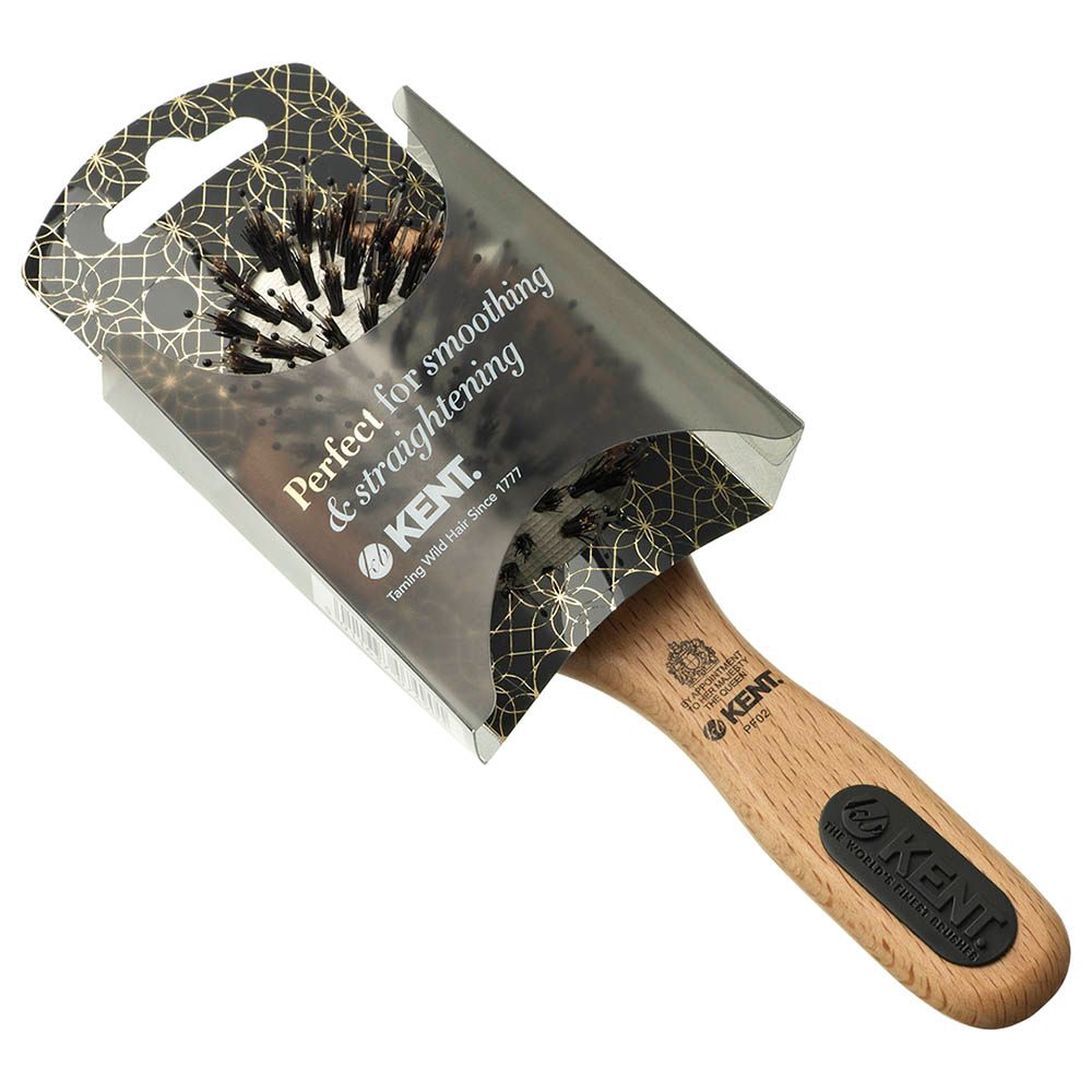 Kent Brushes - Natural Shine Pure Bristle Handbag Size