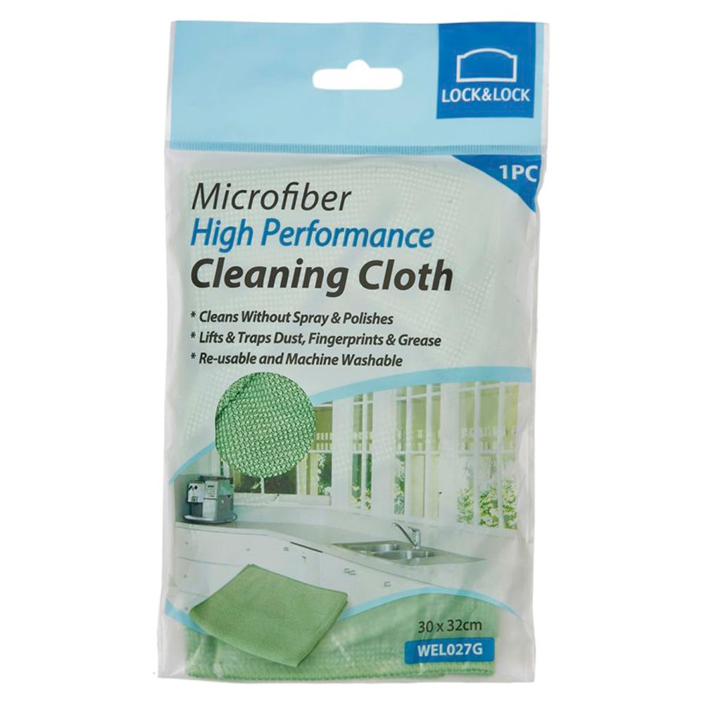 LOCK&LOCK - Hi Performance Cleaning Cloth - Green
