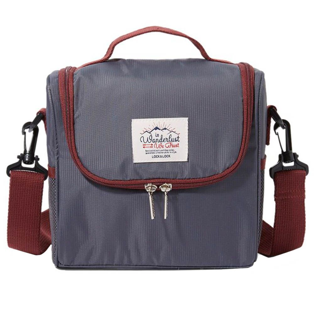 LOCK&LOCK - Daily Cooler Bag Cross 6L - Dark Grey