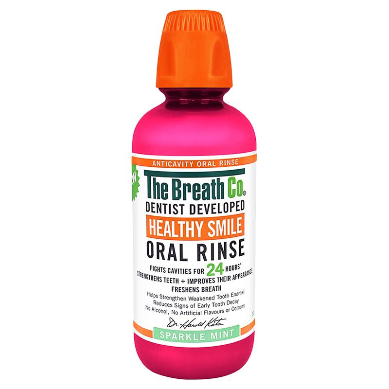 The Breath Co - Healthy Smile Oral Rinse - Sparkle Mint