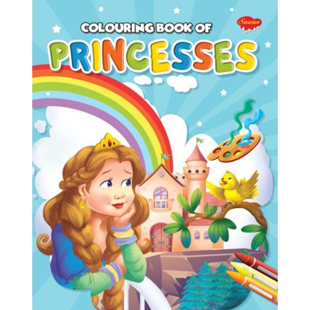 Sawan Colouring Book Of Princesses