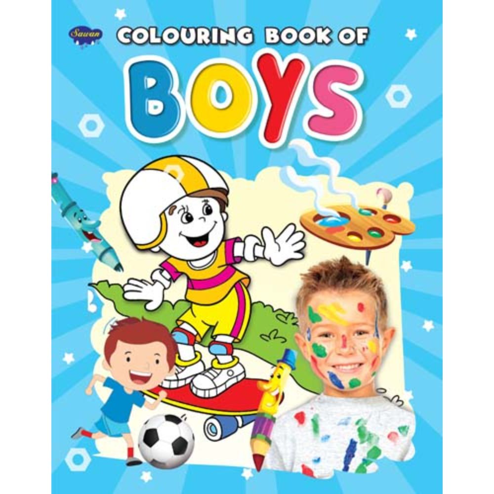 Sawan Jumbo Copy To Colour Boys