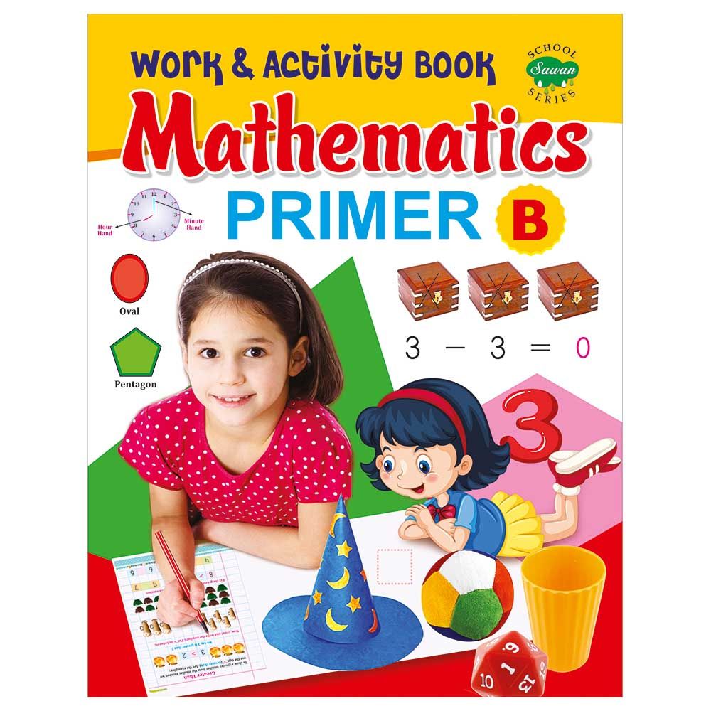 كتاب أنشطة الرياضياتWork And Activity Book Mathematics Pre Primer B