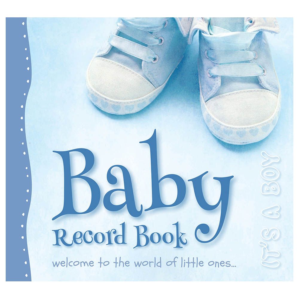 كتاب ذكريات الطفولة للأولاد Baby Record Book - Boy