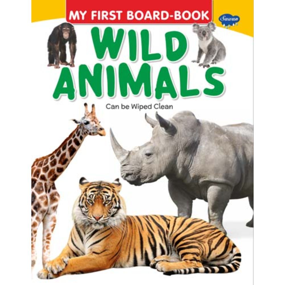 Sawan My First Board Book Of Wild Animals