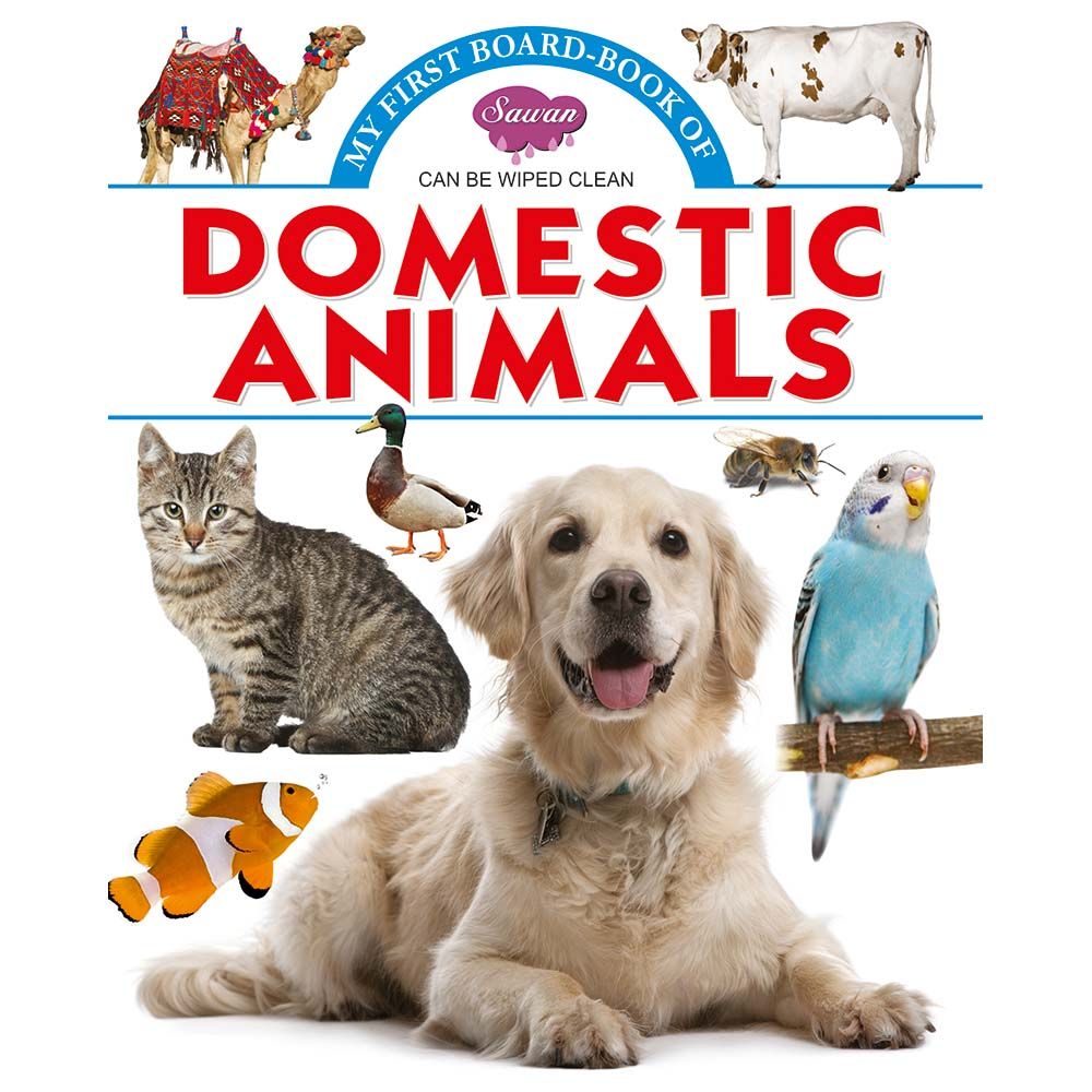 Sawan My First Board Book Of Domestic Animals