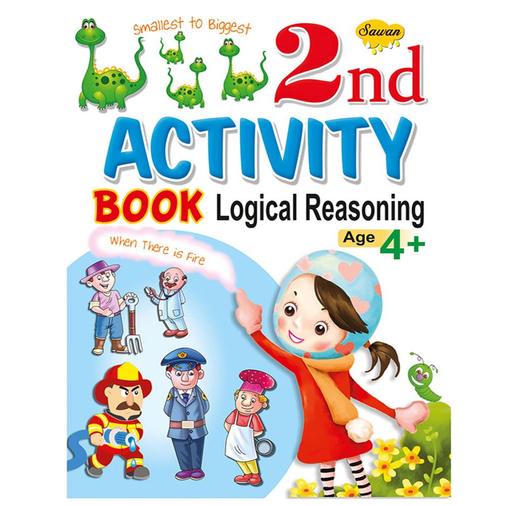2nd Activity Book - Logical Reasoning 4+