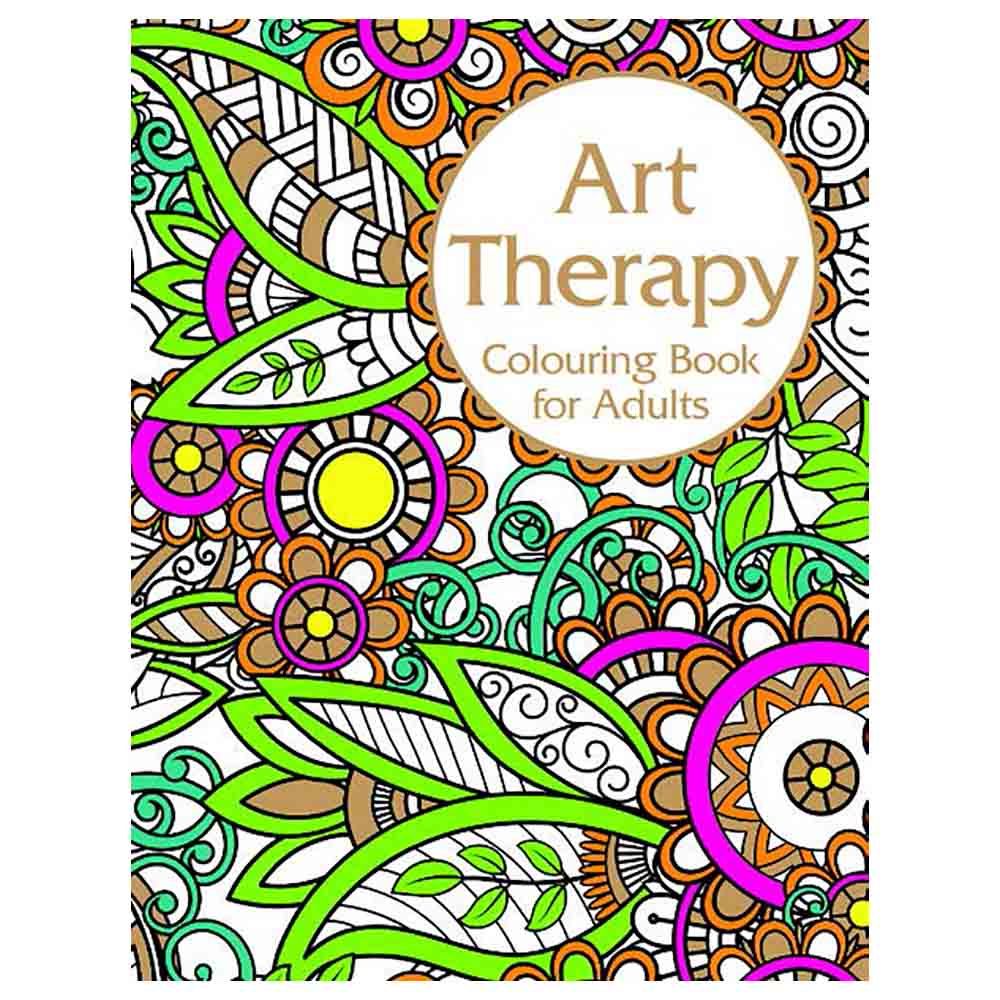 Art Therapy - Colouring Book For Adults