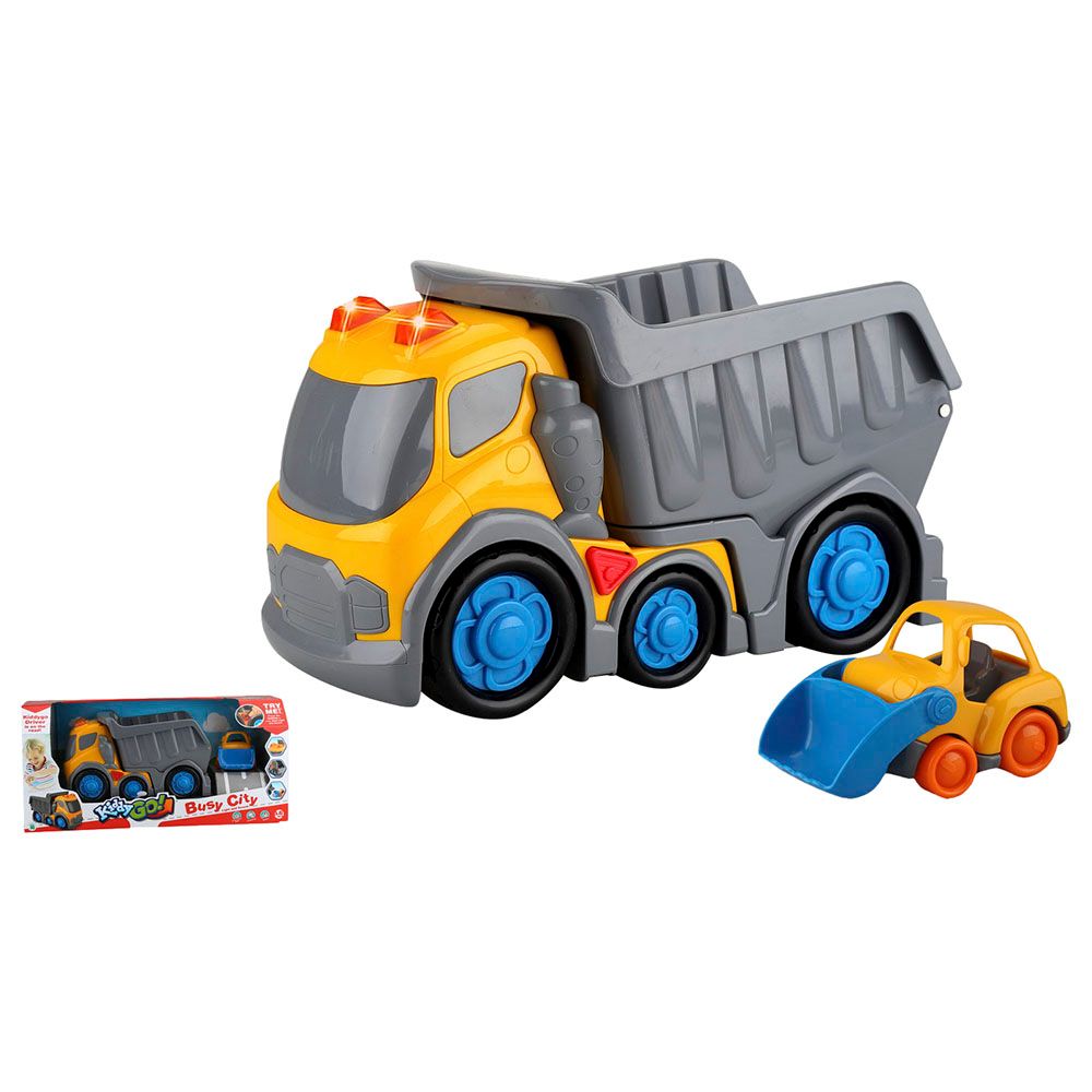 Kiddy Go - Free Wheel Dump Truck w/ Lights & Sound