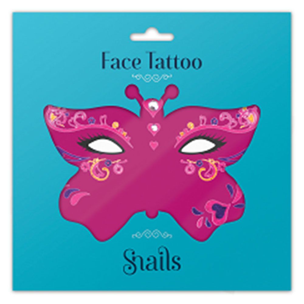 Snails - Face Tattoo - Queen of Hearts
