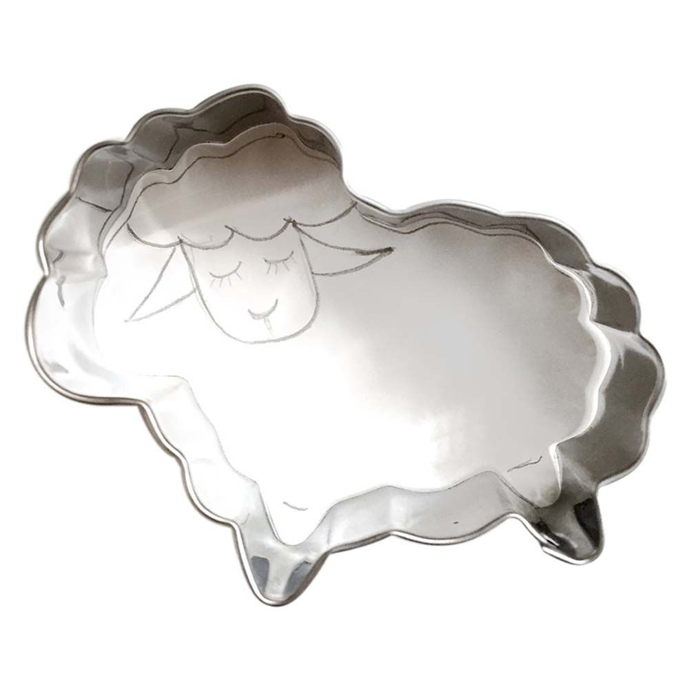 ويذ أ سبين - قطاعة البسكويت - خروف - فضي