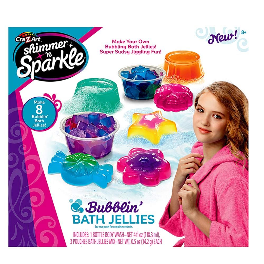 Cra-Z-Art - Shimmer N Sparkle Scented Bubblin Bath Jellies