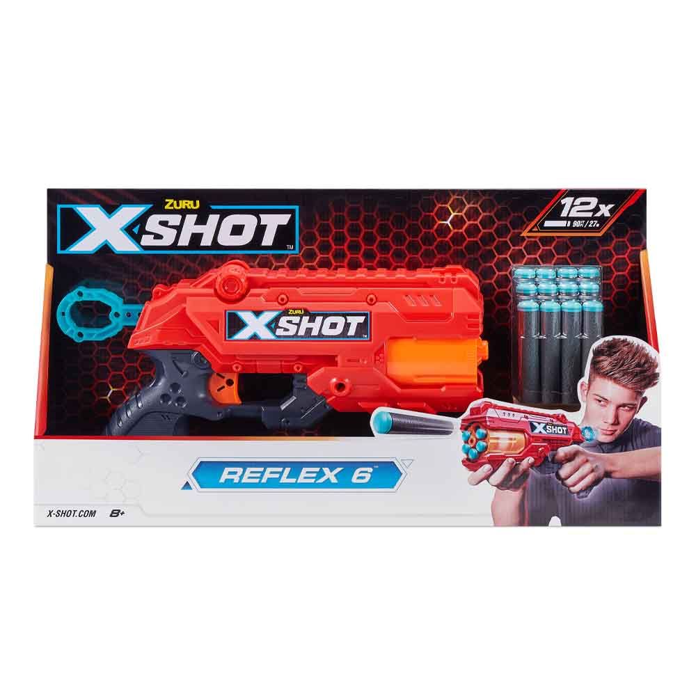 X Shot - EXCEL Reflex 6 (12Darts) Shooter Gun