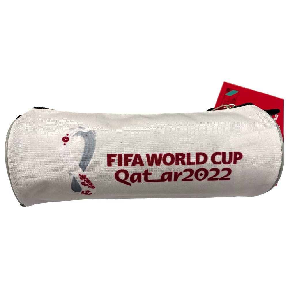 Fifa - 2022 Emblem Barrel Pencil Pouch - White
