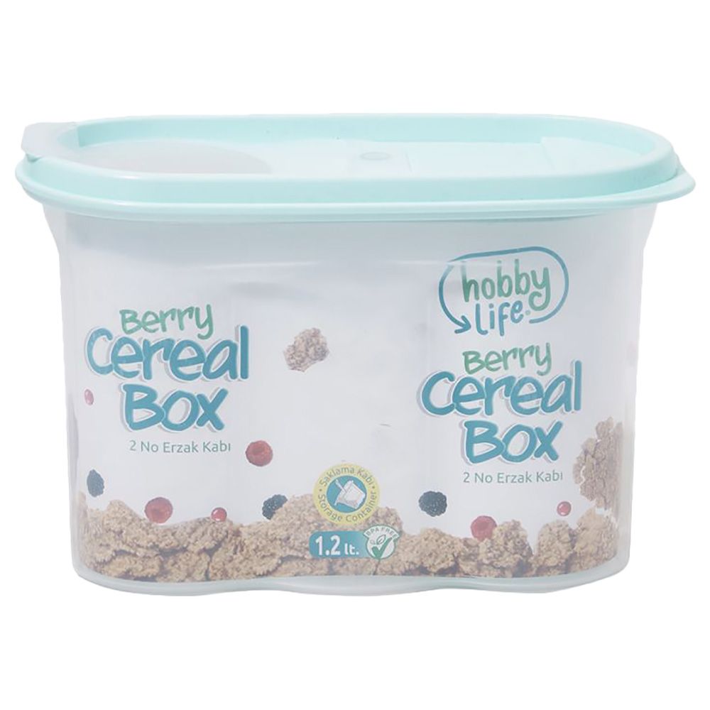 هوبي لايف - علبة تخزين حبوب 1 + قياسات - أخضر