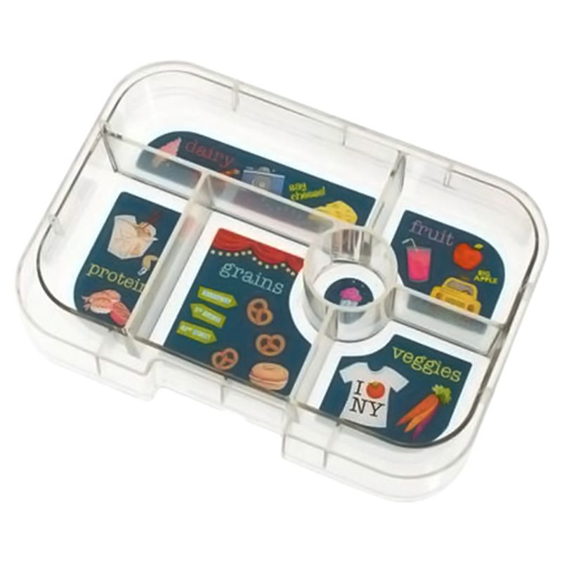 Yumbox - Tray Only Nyc 6C - White