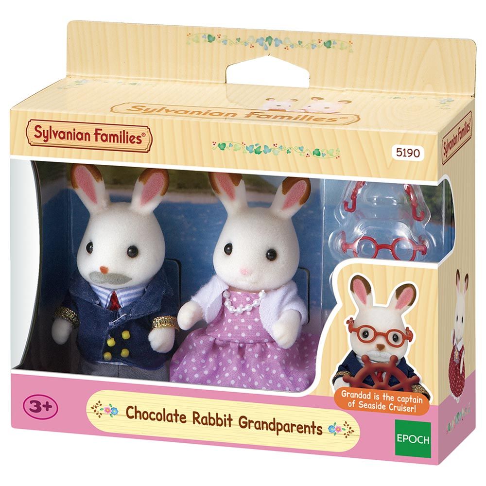 Sylvanian Families - Chocolate Rabbit Grandparents