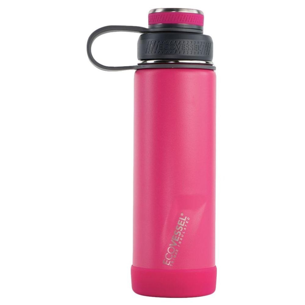 Ecovessel - Boulder Wild Magenta Bottle 20oz/600ml