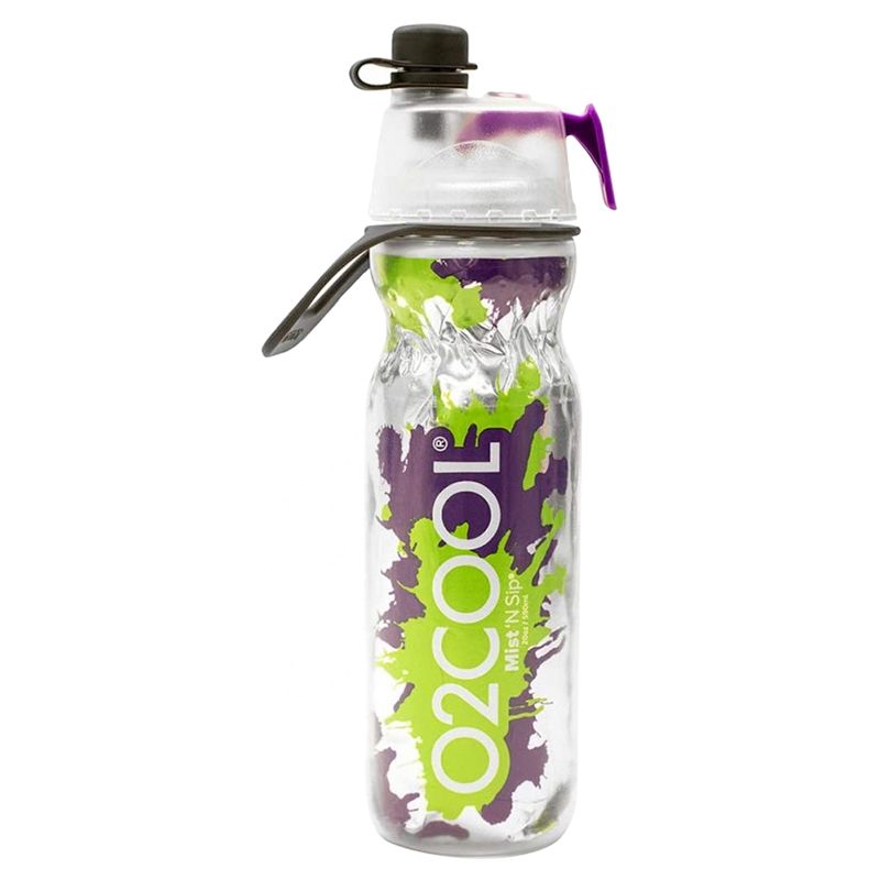 O2COOL - Insulated ArcticSqueeze Bottle 600ml Purple Splash